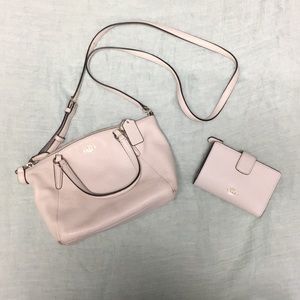 Coach bag and wallet